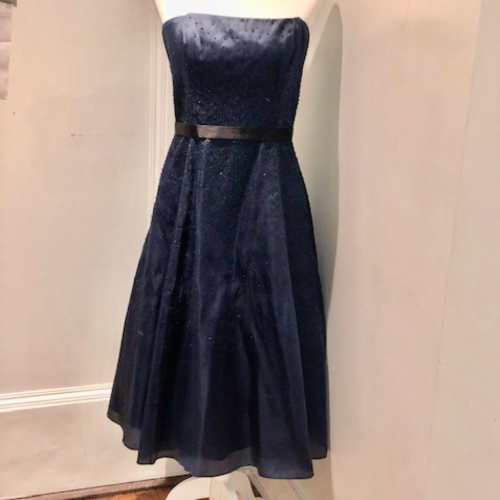 LAUNDRY by Shelli Segal, Strapless Dress, Size 8